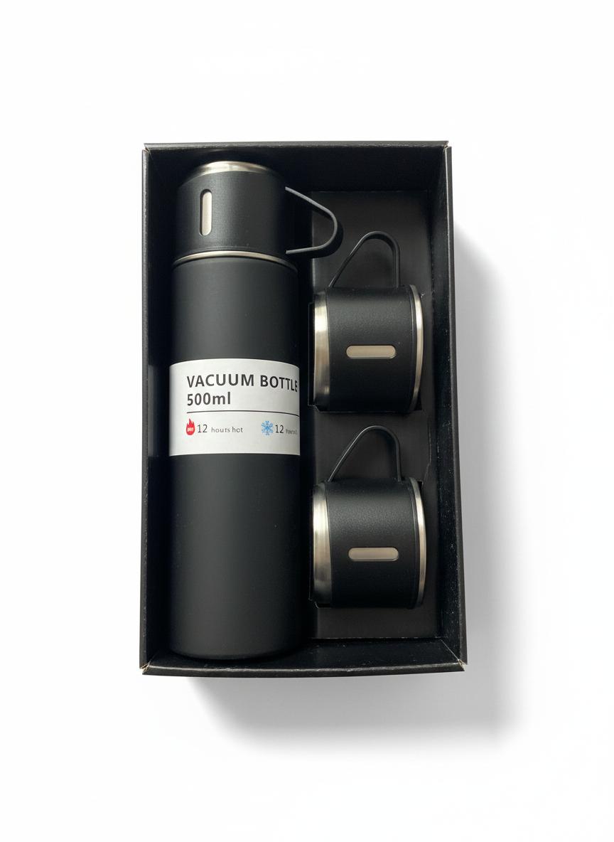 Flask 500ml With 2 Pcs Cup