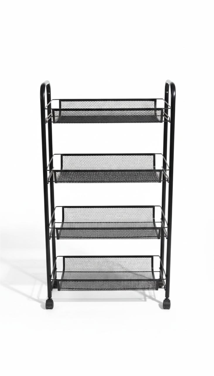 4 Layer Multi-Purpose Rack With Wheel