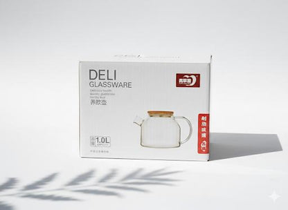 Glass Kettle 1 Ltrs Stovetop GPH20