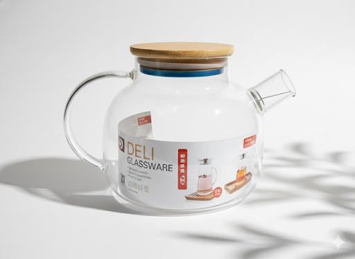 Glass Kettle 1 Ltrs Stovetop GPH20