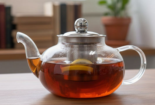 Glass Tea Pot 600 ML Flame Proof