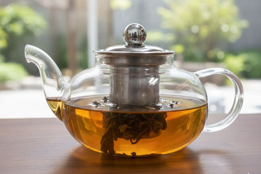 Glass Tea Pot 800 ML Flame Proof