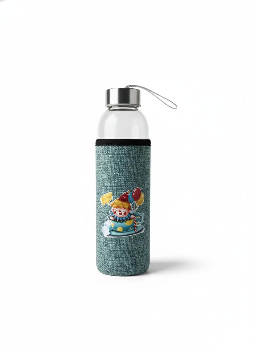 Glass Water Bottle With Bag