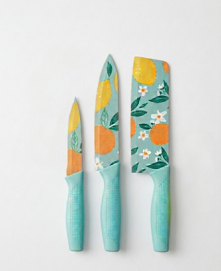 Knife with Cover 3 Pcs Set