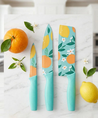 Knife with Cover 3 Pcs Set