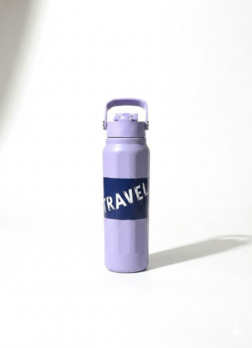 Flask Flip straw water bottle 800 ML
