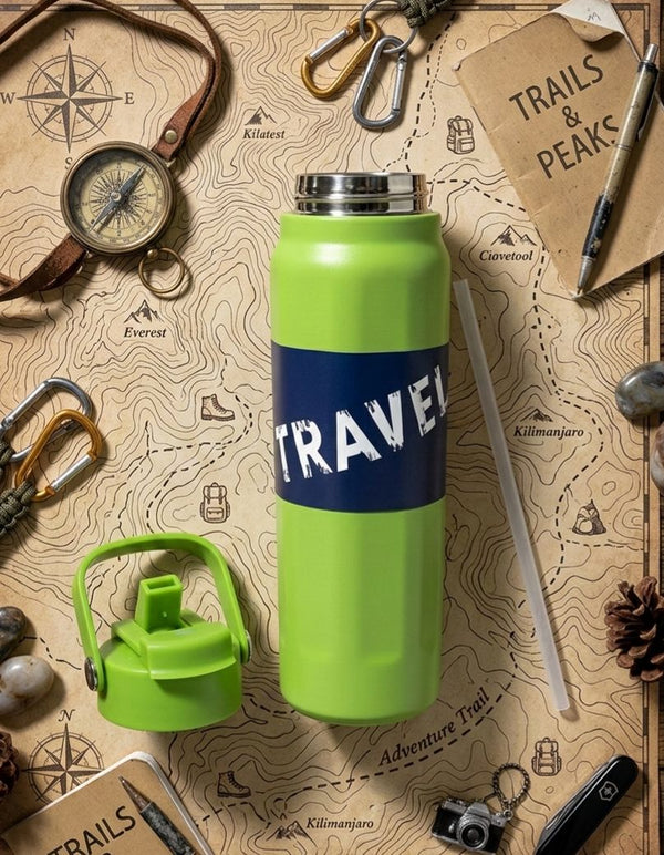 Flask Flip straw water bottle 800 ML