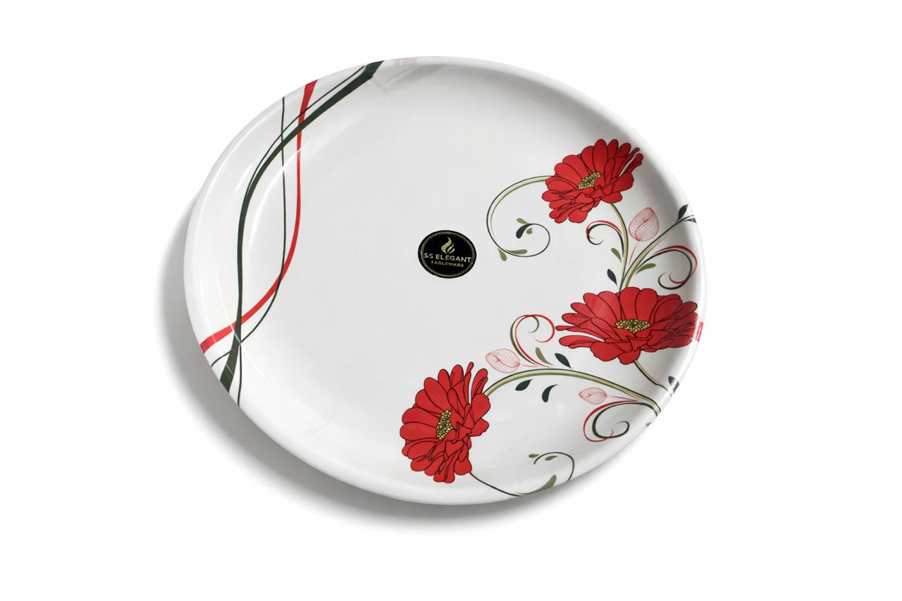 Melamine Deep Plate 10 Inches 6 Pcs Set