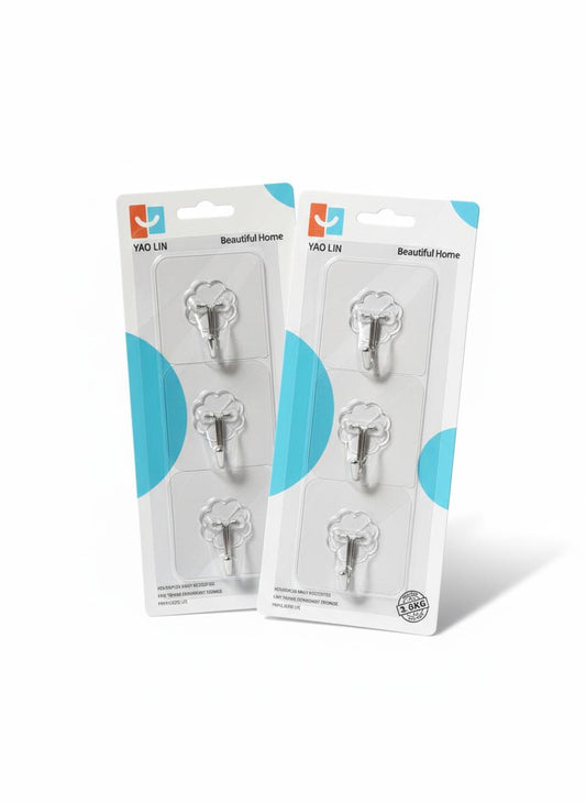 3 Pcs Adhesive Hook