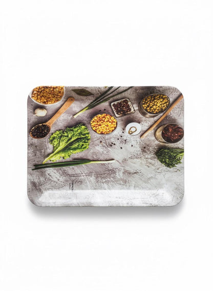 Large Melamine Tray TIBROS