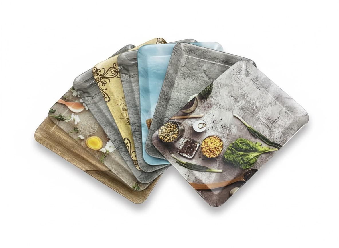 Large Melamine Tray TIBROS