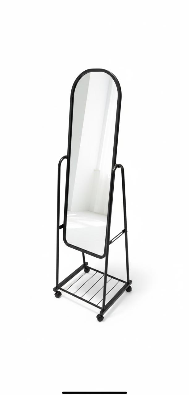 Mirror Single with Rack