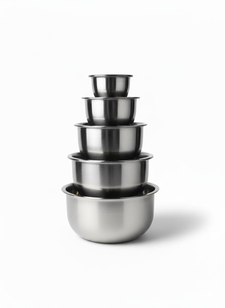 My Home 5 Pcs Cook and Serve Container Set