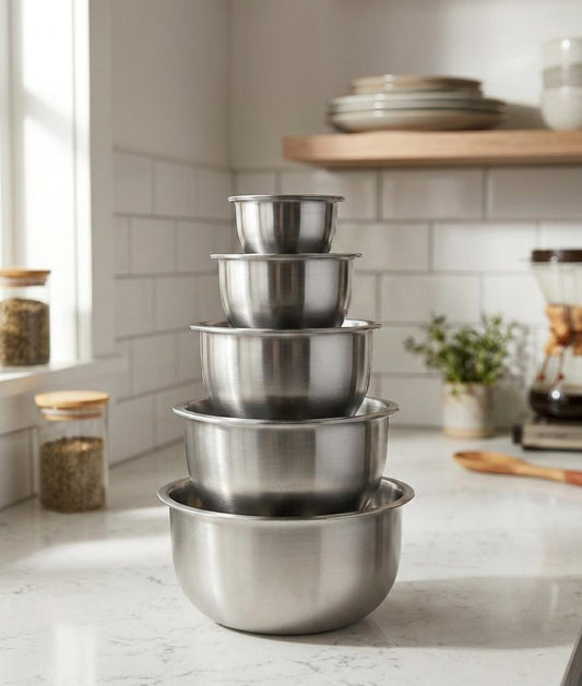 My Home 5 Pcs Cook and Serve Container Set