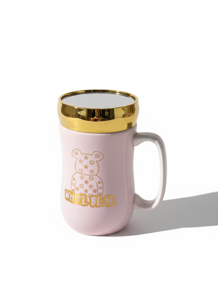Cup With Mirror Lid