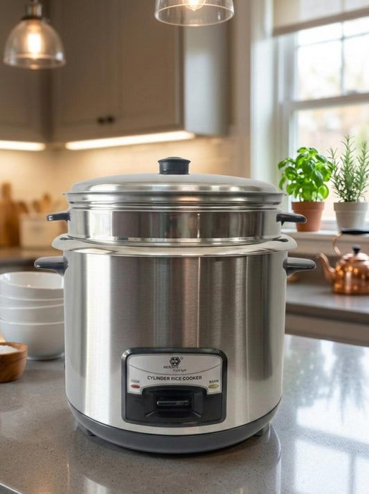 Rice Cooker 1.8 Ltrs Steel 108