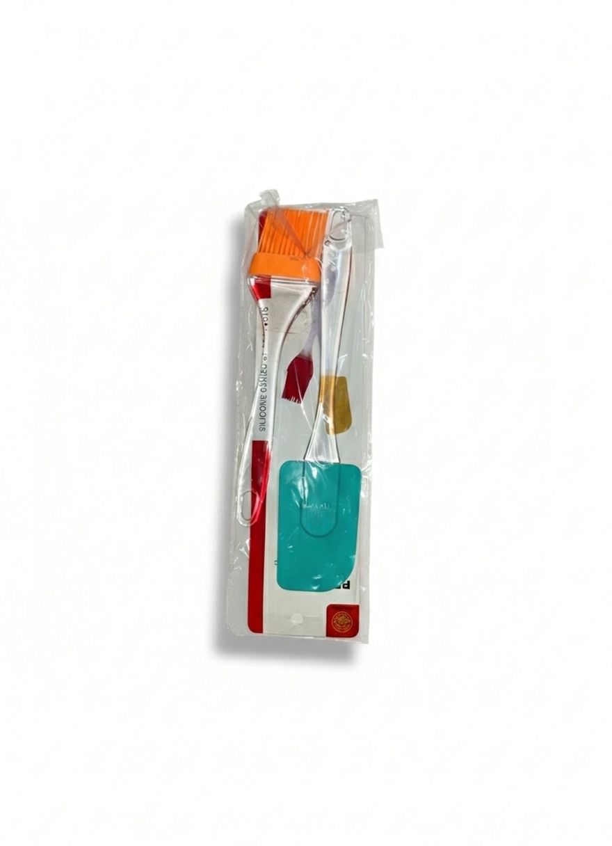 Silicon Spoon And Brush