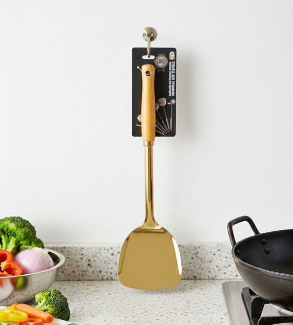 Golden Serving Spoon 2