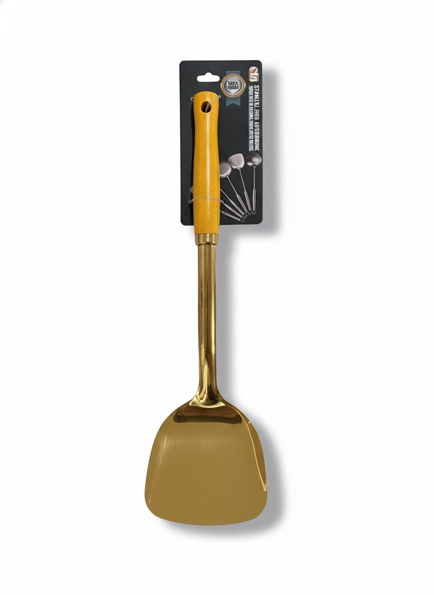 Golden Serving Spoon 2