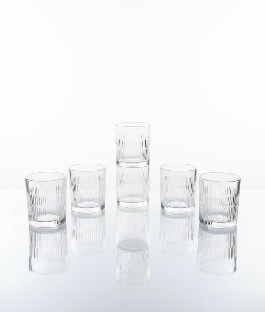Whiskey Glass 6 Pcs Set 340 ML DSKB032-2