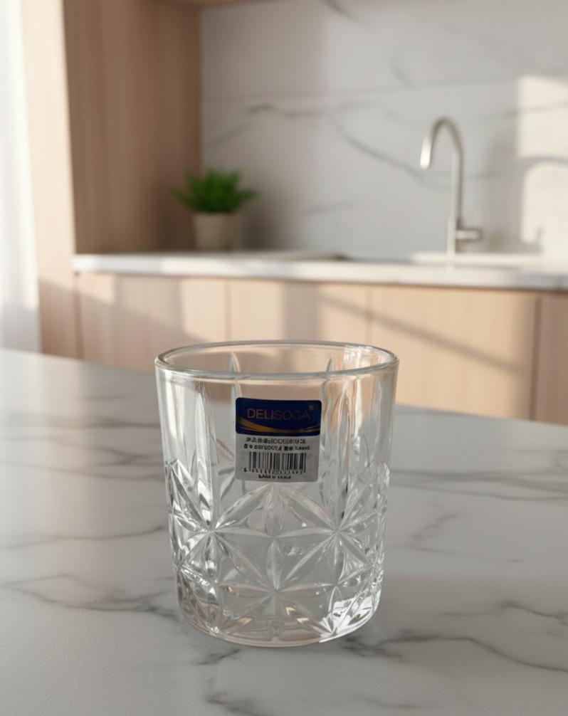 Whiskey Glass 340ml 6 Pcs Set DSY2035-2