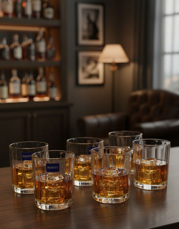 Whiskey Glass 6 Pcs Set DM327-2
