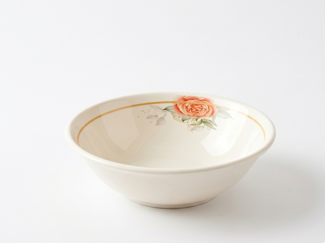 YUG Melamine 7.5 Inches Curry Bowl