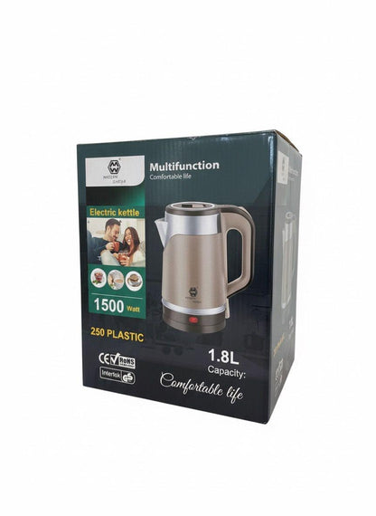 ELECTRIC KETTLE 1.8L, 250 PLASTIC