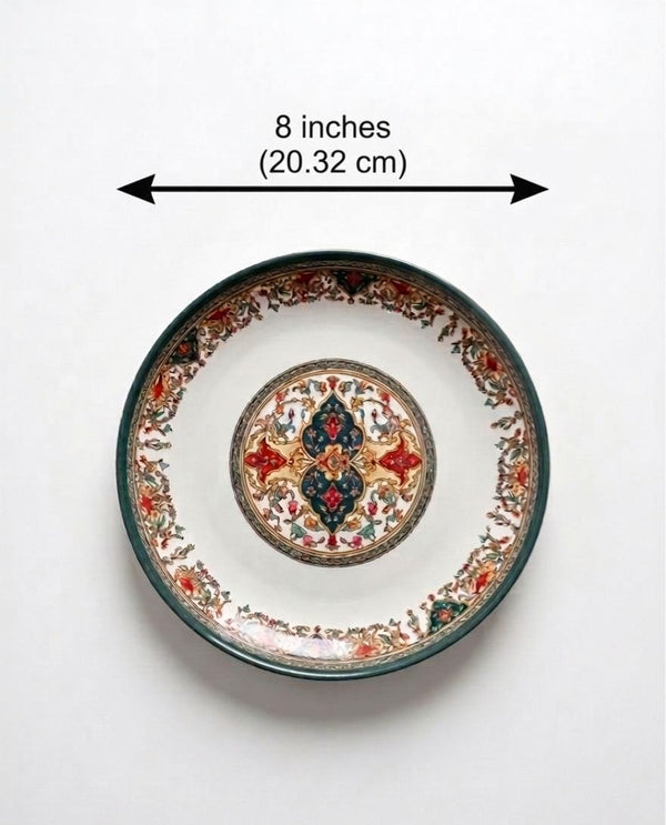YUG Melamine Quater Plate 8 Inches