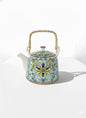 Ceramic Kettle with Bamboo Handle