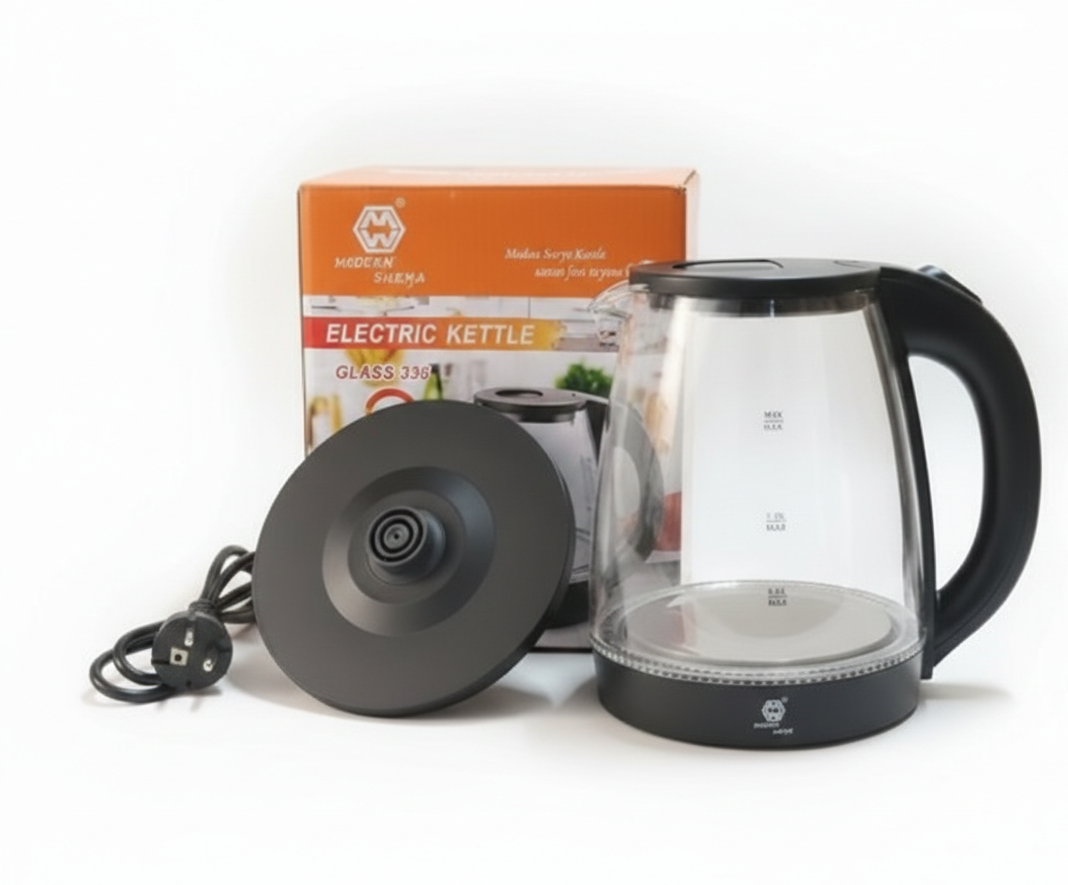 Electric Kettle Glass 1.8 Ltrs 335