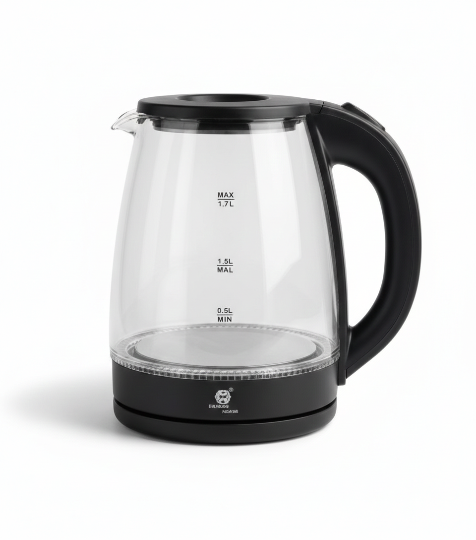Electric Kettle Glass 1.8 Ltrs 335