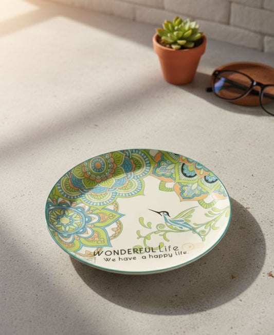 Ceramic Plate 10" Inches