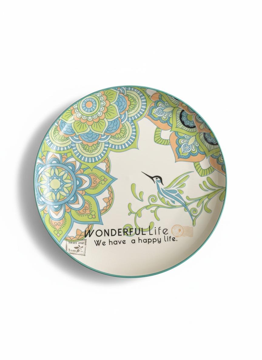 Ceramic Plate 10" Inches