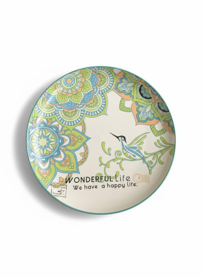 Ceramic Plate 10" Inches